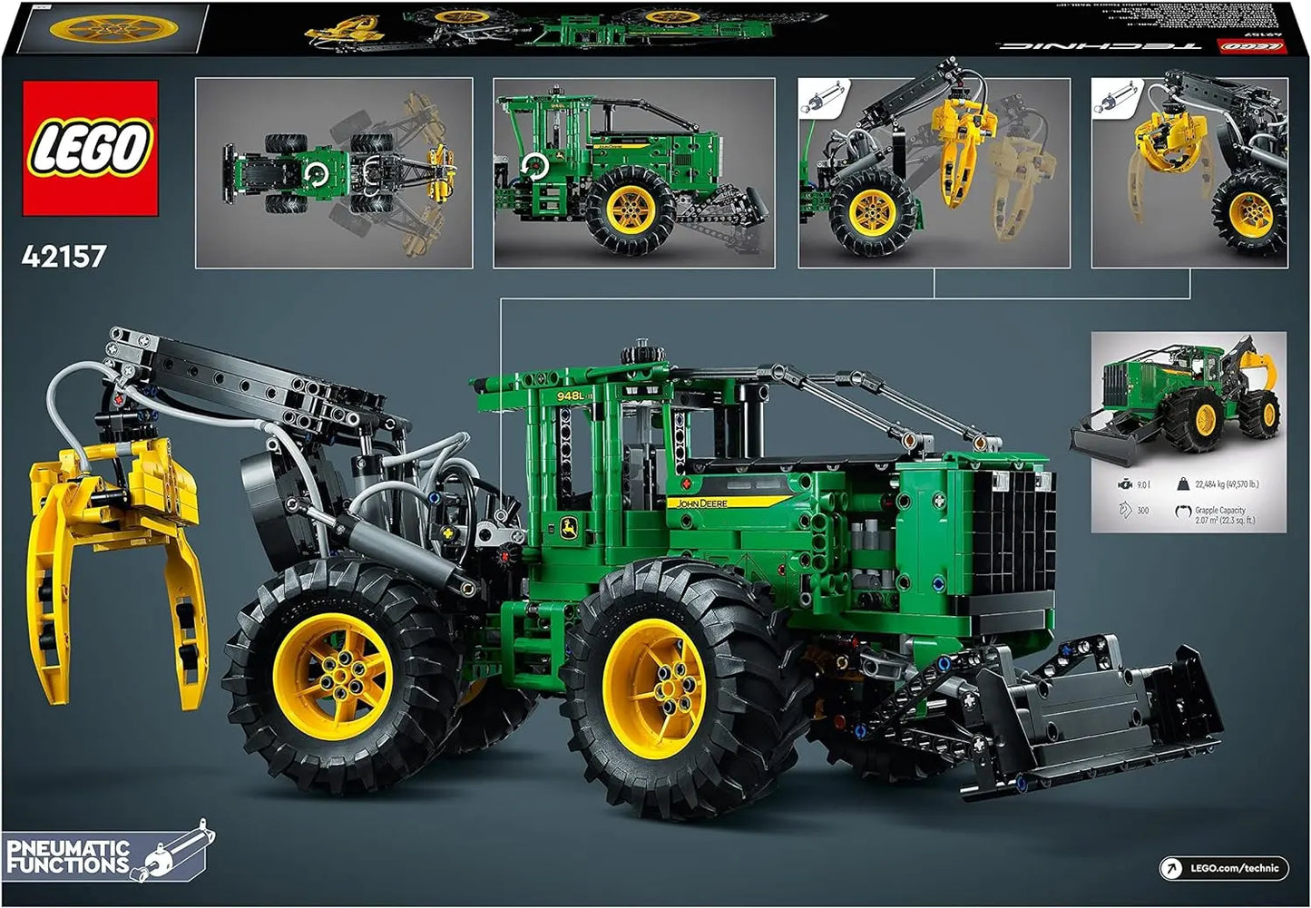 lego 42157 LEGO Technic La Débardeuse John Deere 948L-II lego