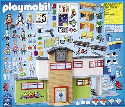 playmobil 71327 Ecole aménagée Playmobil City Life playmobil