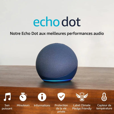 Enceintes et haut-parleurs Amazon Assistant vocal Echo Dot 5 amazon