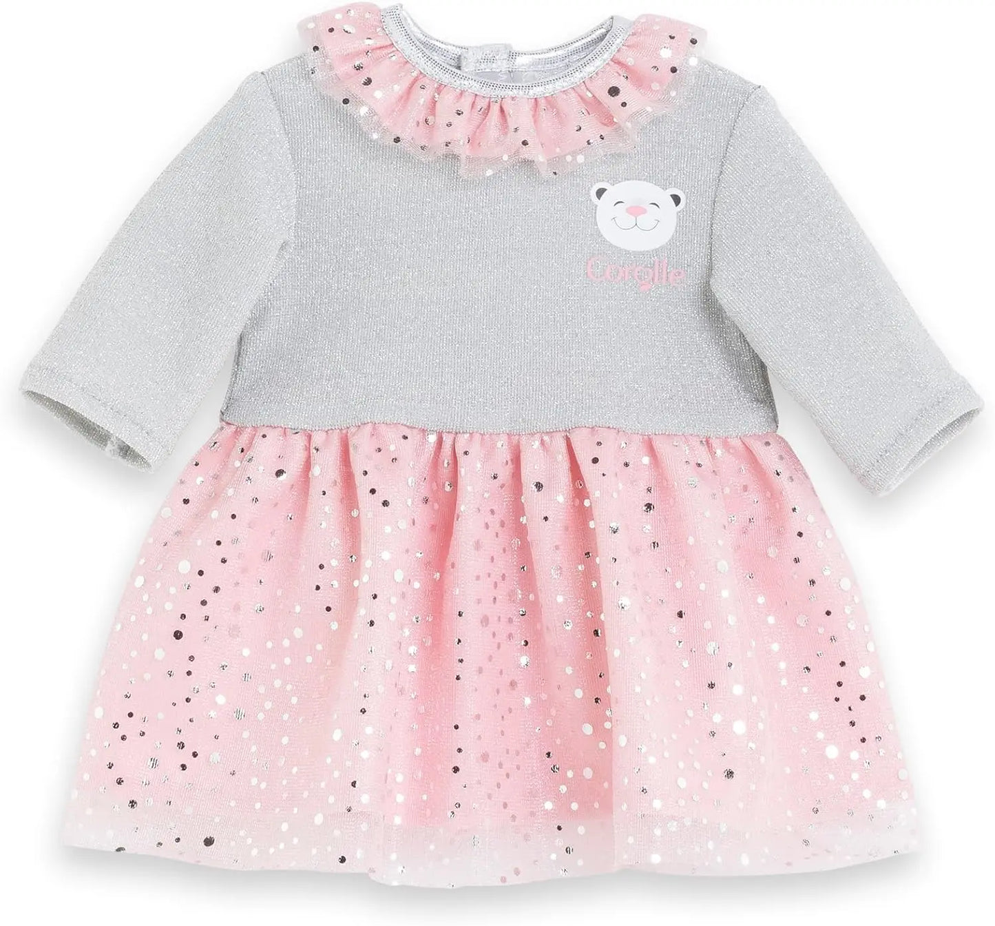 poupée "BB30 - ROBE SOIR DE FETE - VETEMENT POUR POUPON 30CM - COROLLE VETEMENTS " COROLLE