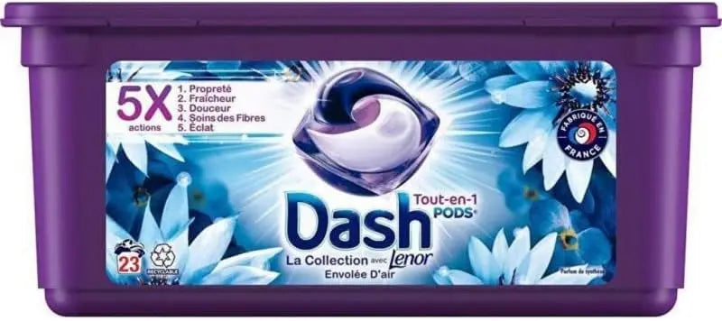 Dash Tout-En-1 Pods Envolée D’air Lessive En Capsules 35 Lavages TECIN HOLDING