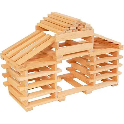 kapla KIDWAY 200 bûchettes de construction en bois kapla
