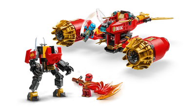 jouet pour enfant La moto tempête du robot de KaiLEGO Ninjago 71830 : Kai’s Mech Storm Rider lego
