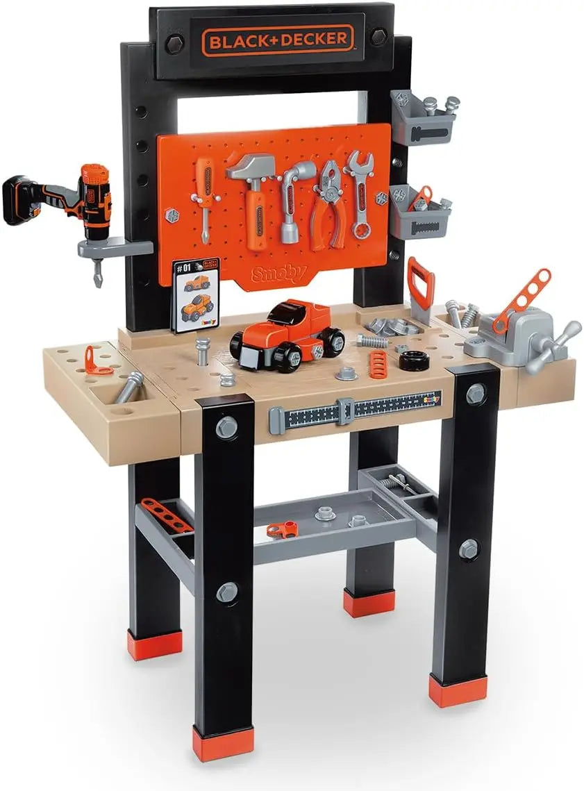 mecanique Smoby Black & Decker Etabli Bricolo Center Smoby
