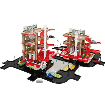 circuit Total Starlux – Super Garage avec Station-service Complète 4 Niveaux – Dès 3 An Starlux