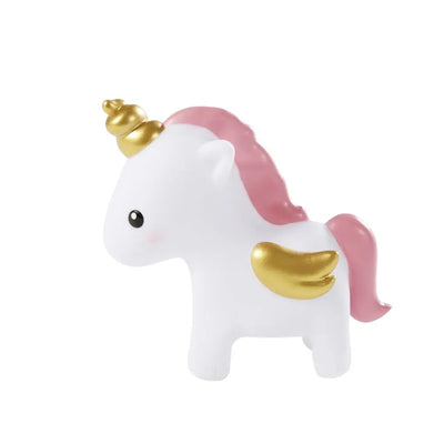 Veilleuse licorne blanche rose et dorée TECIN HOLDING