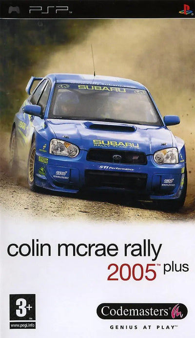 jeu vidéo jeux PSP Colin Mcrae Rally 2005 Plus Nt TECIN-PRINCIPALE