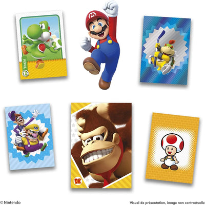 Carte panini - super mario - trading cards blister 4 pochettes panini