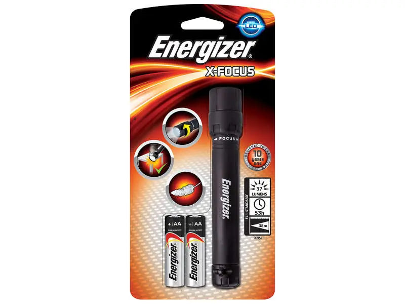 Energizer lampe de poche X-Focus 16 cm noir ENERGIZER