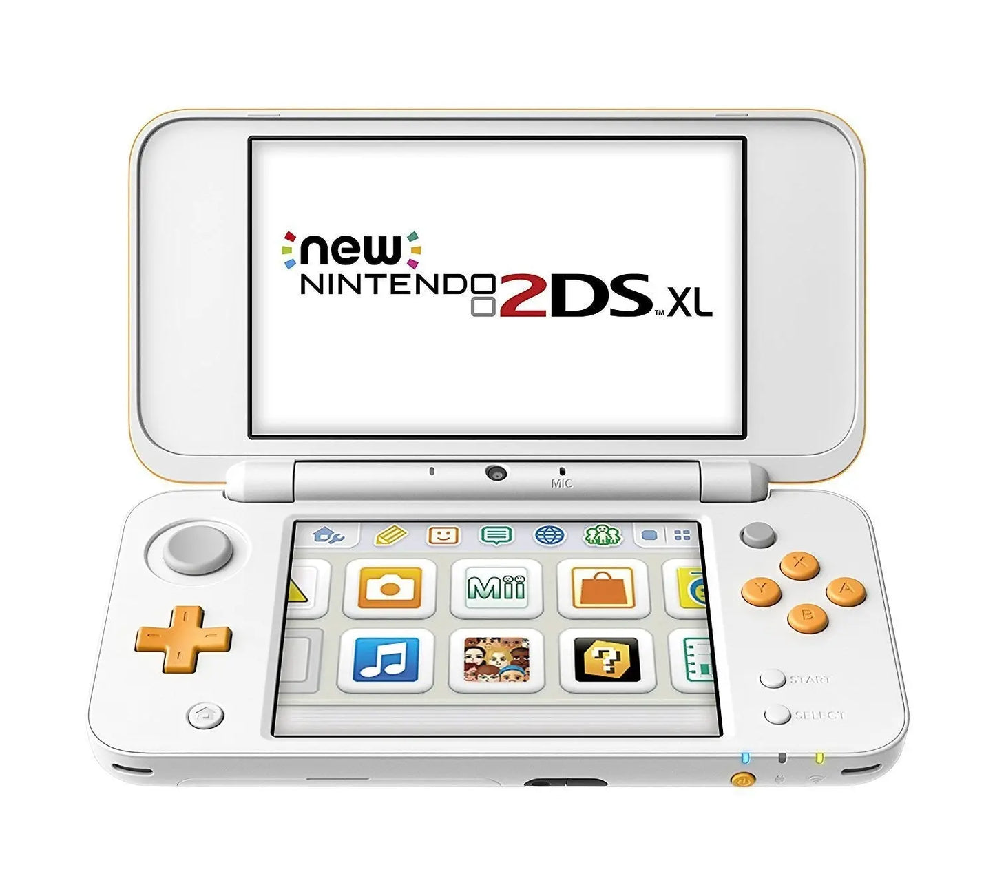 Nintendo New 2DS XL (Blanche et orange ) 0045496504564 nintendo