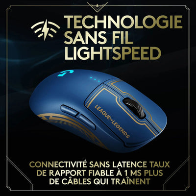 Souris Logitech G Pro Wireless Gaming Mouse (Edition League of Legends) 5099206099821 logitech