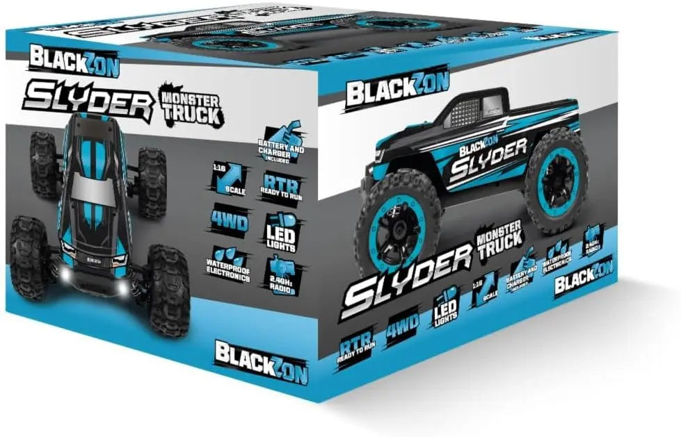jouet pour enfant Monster Truck télécommandé 4WD Blackzon Slyder 1/16 RTR king jouet