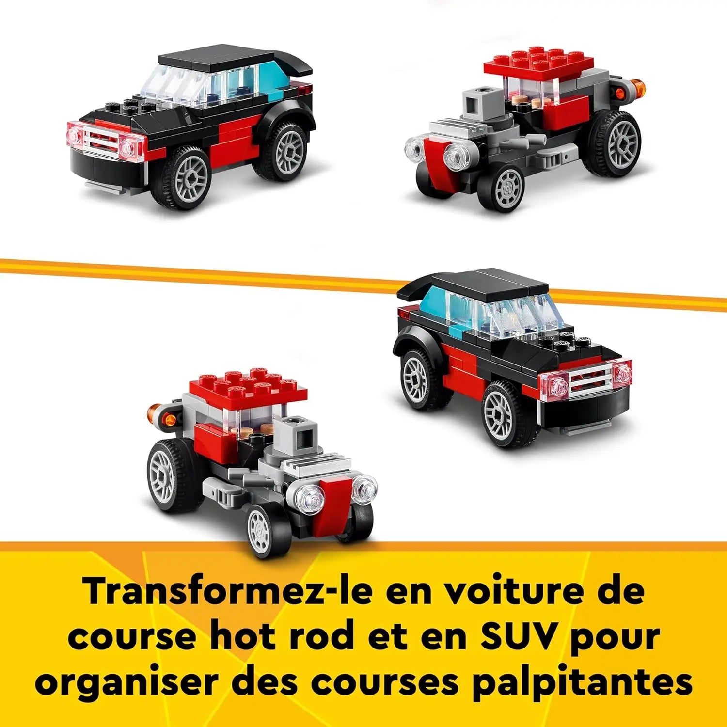jouet 31146 Lego Creator Le Camion Remorque avec hélicoptère lego
