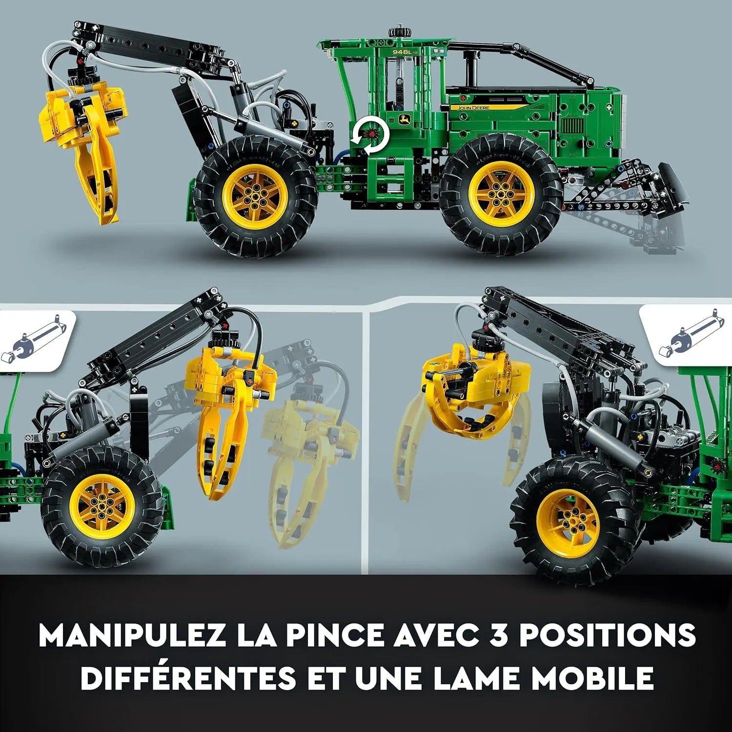 lego 42157 LEGO Technic La Débardeuse John Deere 948L-II lego