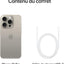 iphone 15 plus Apple iPhone 15 Pro (128 Go) - Titane Naturel  MTUW3ZD/A APPLE