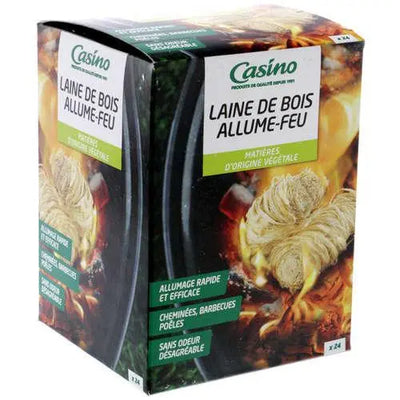 ALLUME FEU LAINE BOIS X24 CO Casino