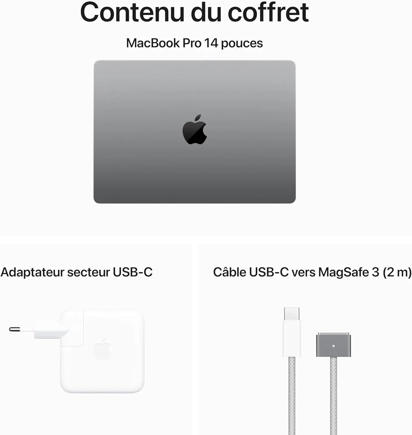 Ordinateurs portables APPLE MacBook Pro Ordinateur portable M3 2024  0195949098819 - Référence APPLE : 9228134 APPLE
