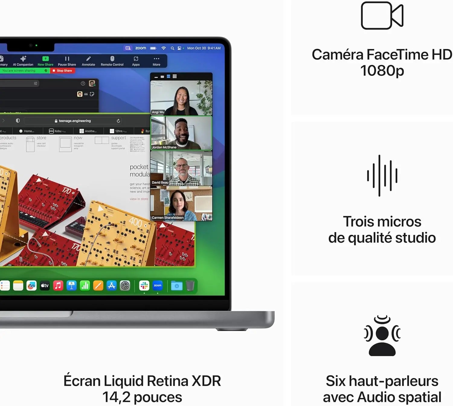 Ordinateurs portables APPLE MacBook Pro Ordinateur portable M3 2024  0195949098819 - Référence APPLE : 9228134 APPLE
