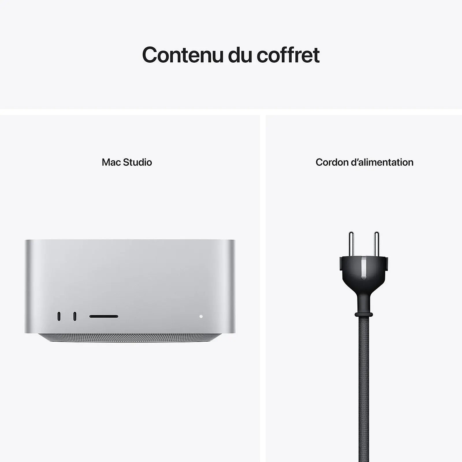 Apple Mac Studio M1 Max 32Go/512Go (MJMV3FN/A) 0194252624487 APPLE