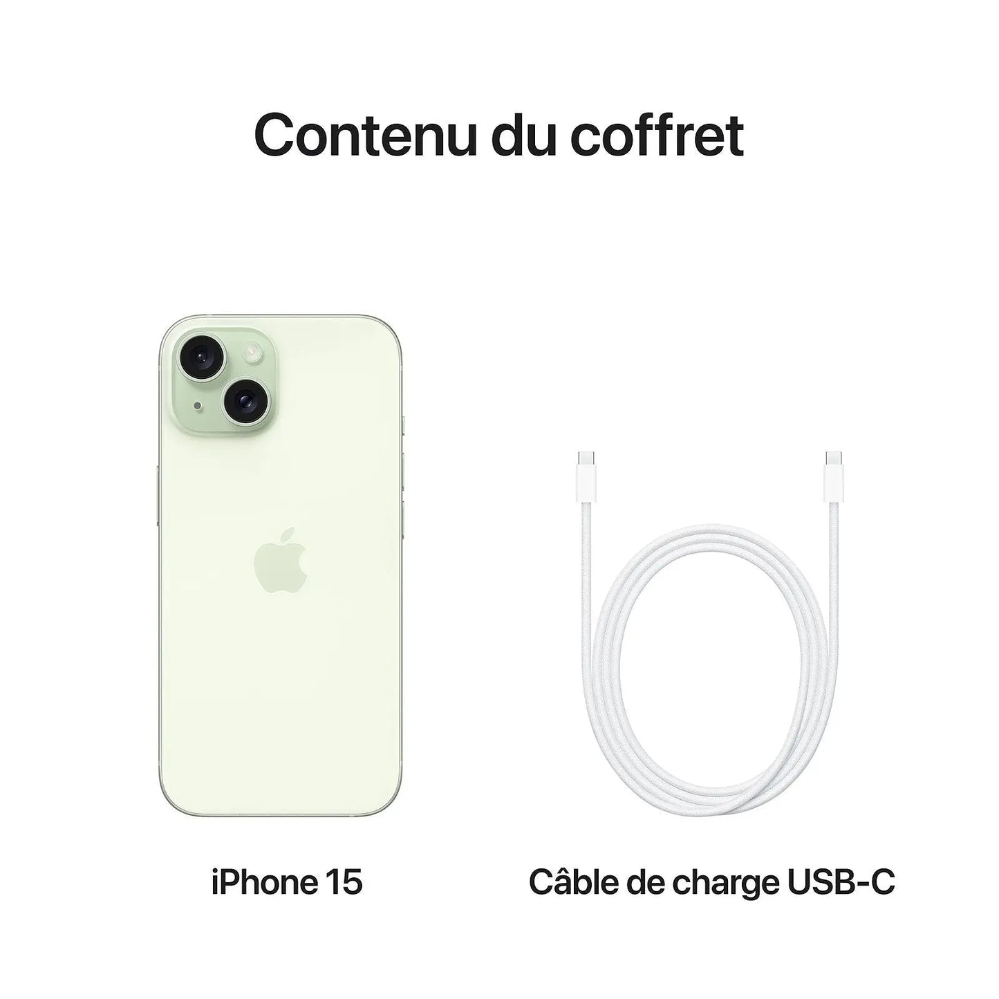 Apple iPhone 15 512 Go VERT 2024 APPLE