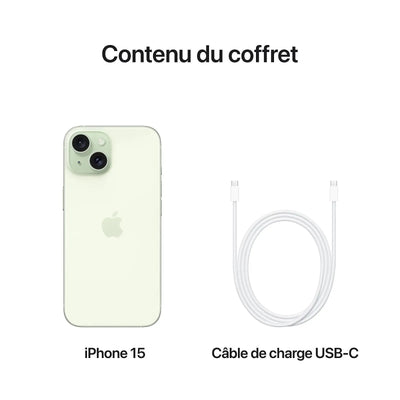 Apple iPhone 15 512 Go VERT 2024 APPLE
