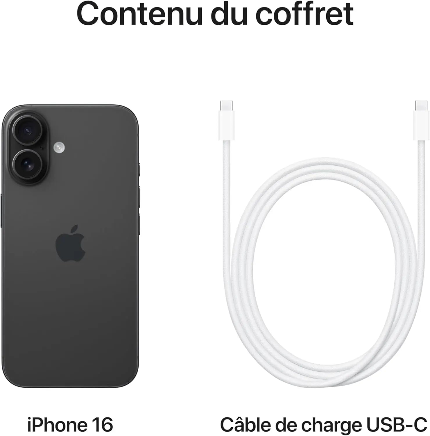 iphone 15 plus Apple iPhone 16 6,1" 5G 128 Go Noir <<<<<<<<<< APPLE