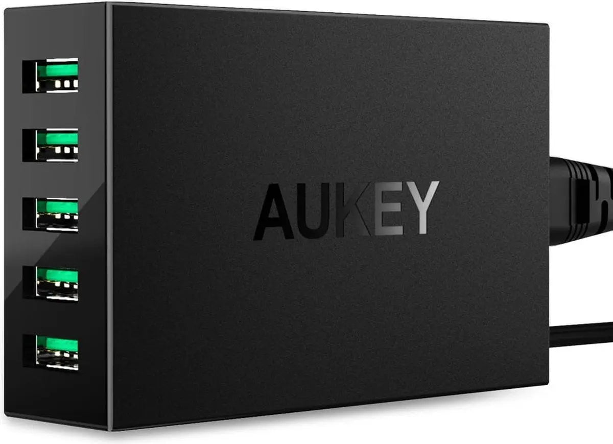 Aukey PA-U33 - AiPower - 5-poorts 50W 10A USB Gan
