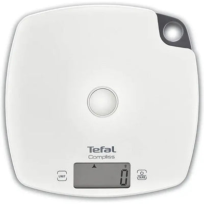 Balance de cuisine électronique 5kg - 1g blanc compliss - bc1000v0 - tefal TEFAL