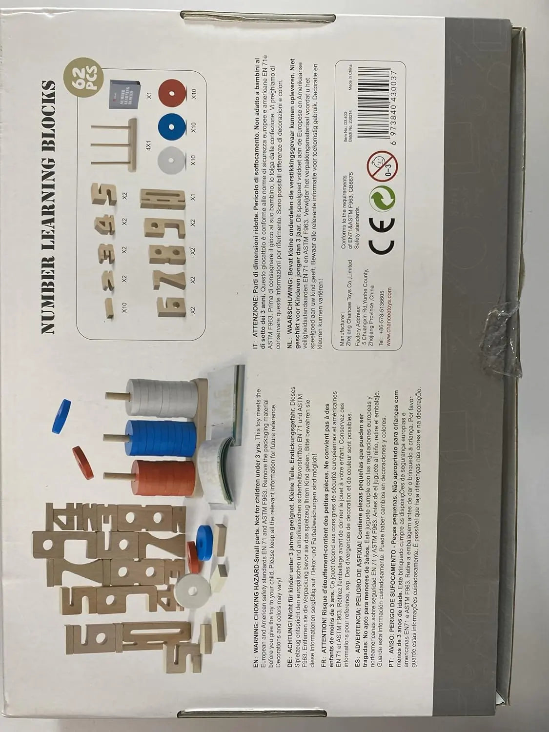 Jeu de construction Bâton / Bloc de Construction Magnétique Montessori | Jouet Éducatif | Royaume Montessori, 32 pièces Dorjee