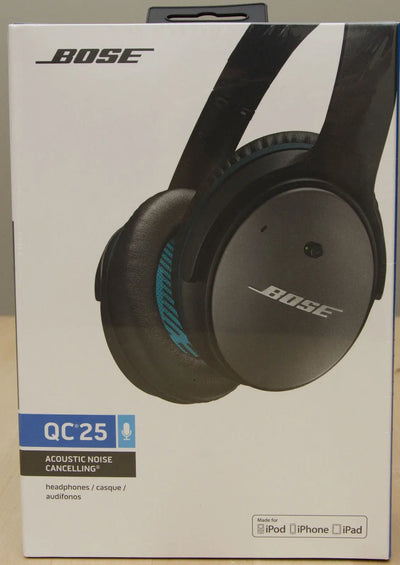 Bose Casque audio nomade QuietComfort qc25 Noir pour APPLE Bose audio