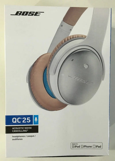 Bose® Casque audio nomade QuietComfort qc25 Blanc pour IOS Bose audio