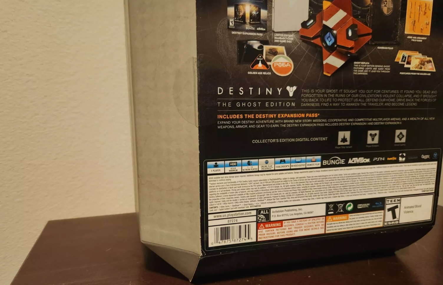 JEUX UNIQUEMENT PS4  Destiny The Ghost Edition Spectre Version Française  5030917146817 - TECIN HOLDING