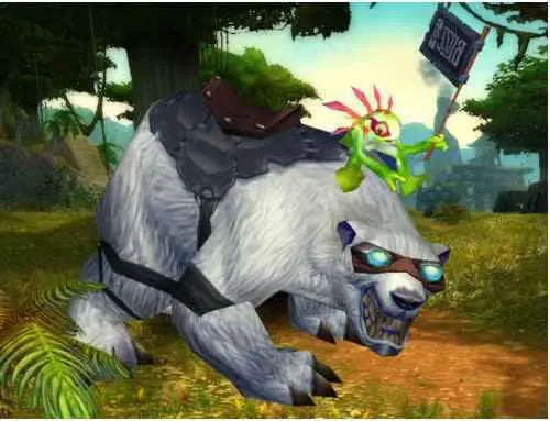 Carte WoW Blizzcon Ours polaire Blizzcon 2008 Polar Bear Mount WoW Warcraft objet digital Tecin.fr