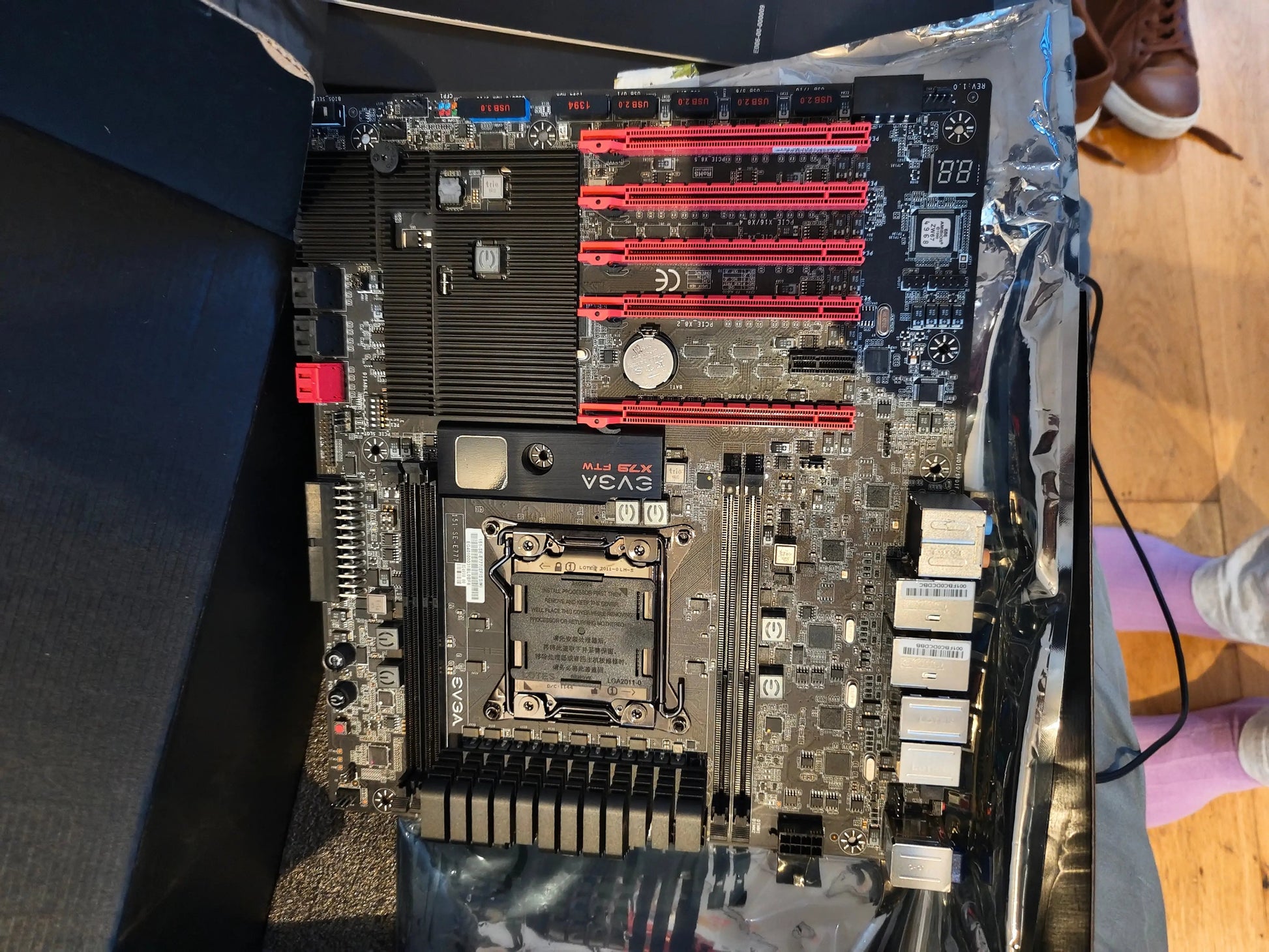 Graphic Cards Carte mère  EVGA X79 FTW (LGA2011) Sandybridgee/ATX/SLI 4250223637774 LGA 2011 EVGA