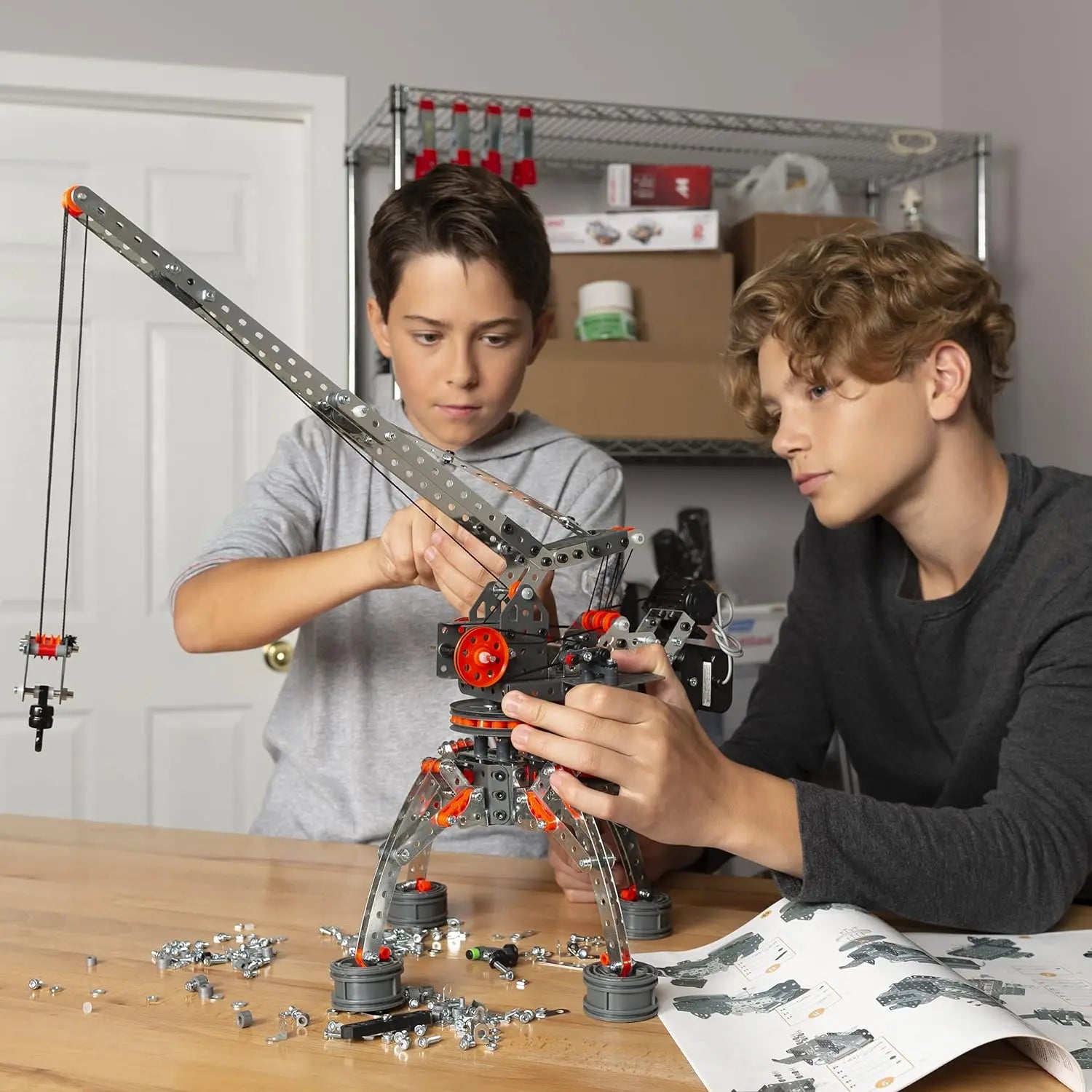 jouet pour enfant Coffret de Construction Meccano 25 en 1 638 pièces playmobil