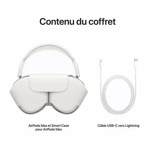 Headphones Copie de Casque Apple AirPods Max à réduction de bruit active Gris sidéral APPLE