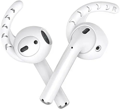 périphérique audio Copie de nnoGadgets® EarPlugs 2-Set | Embout compatible avec AirPods - Maintien inébranlable - Empêche de tomber | Silicone souple - Parfait pour les loisirs et le sport | Blanc amazon