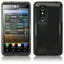 Coque minigel noire effet brillant pour lg optimus 3D P920 MUVIT