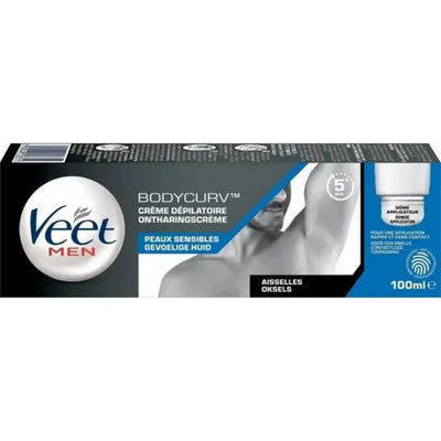 VEET Cream Crème dépilatoire peaux sensibles aisselles, épilation homme 3059948003311 VEET