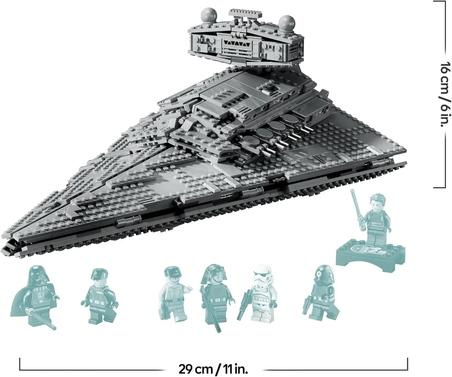 Jouets & Jeux Destroyer Stellaire de Classe Impérial - Star Wars LEGO Star Wars 75394 Destroyer Stellaire de Classe Impérial - Jeu de Construction avec Vaisseau Spatial LEGO