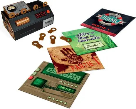 Jeux de société ESCAPE ROOM 2 - COFFRET 4 JEUX TECIN HOLDING