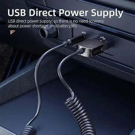 Essager Bluetooth Aux - Adaptateur Dongle USB vers Jack 3,5 mm pour audio de voiture - Kit Bluetooth 5.0 TECIN HOLDING