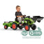 voiture pour enfant FALK Tractopelle Claas - FALK -Volant directionnel et remorque // 3016202040147 Falk