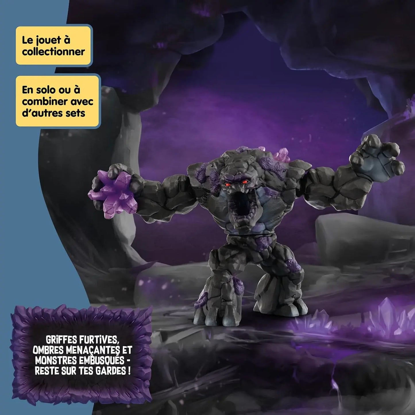 Figurines FIGURINE - MONSTRE DES TENEBRES - PIERRE 41130972 Schleich