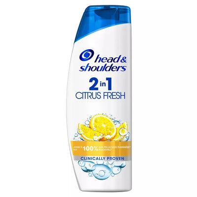 Shampooing HEAD & SHOULDERS Shampooing anti pelliculaire 2 en 1 citrus fresh HEAD & SHOULDERS