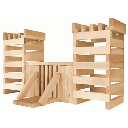 kapla KIDWAY 200 bûchettes de construction en bois kapla