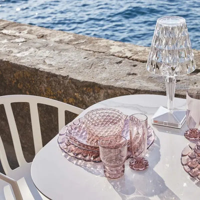 Luminaires Kartell - Battery TL - Lampe de table rechargeable 8058967196917 Kartell