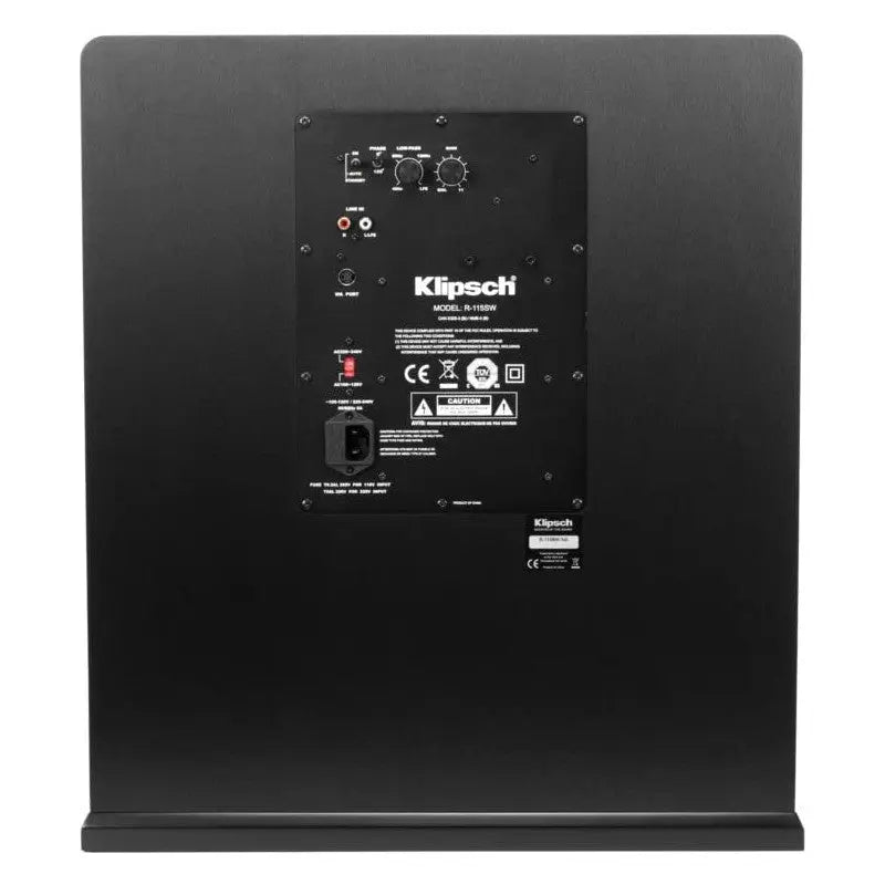 écouteur Klipsch R-115 SW Caisson de Basses avec Sortie 122 DB Noir Klipsch