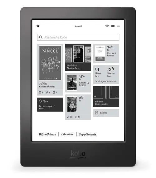 Tablette Kobo Aura H2O Edition 0681495007318 v1 Certifiée IP67 : Étanche jusqu'à 1 mètre Kobo