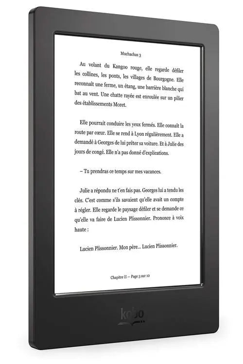 Tablette Kobo Aura H2O Edition 0681495007318 v1 Certifiée IP67 : Étanche jusqu'à 1 mètre Kobo